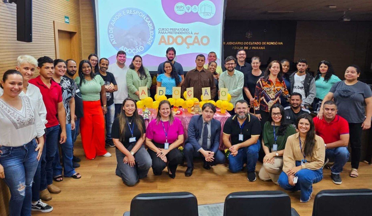 FORMAÇÃO: Curso preparatório para pretendentes à adoção acontece em Ji-Paraná