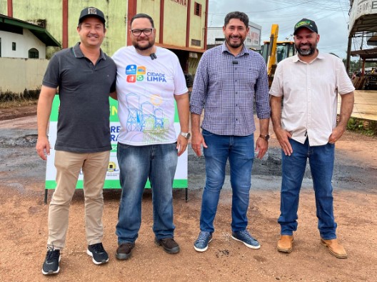MÁRCIO PACELE: Vereador acompanha início da Operação Cidade Limpa na Ponta do Abunã