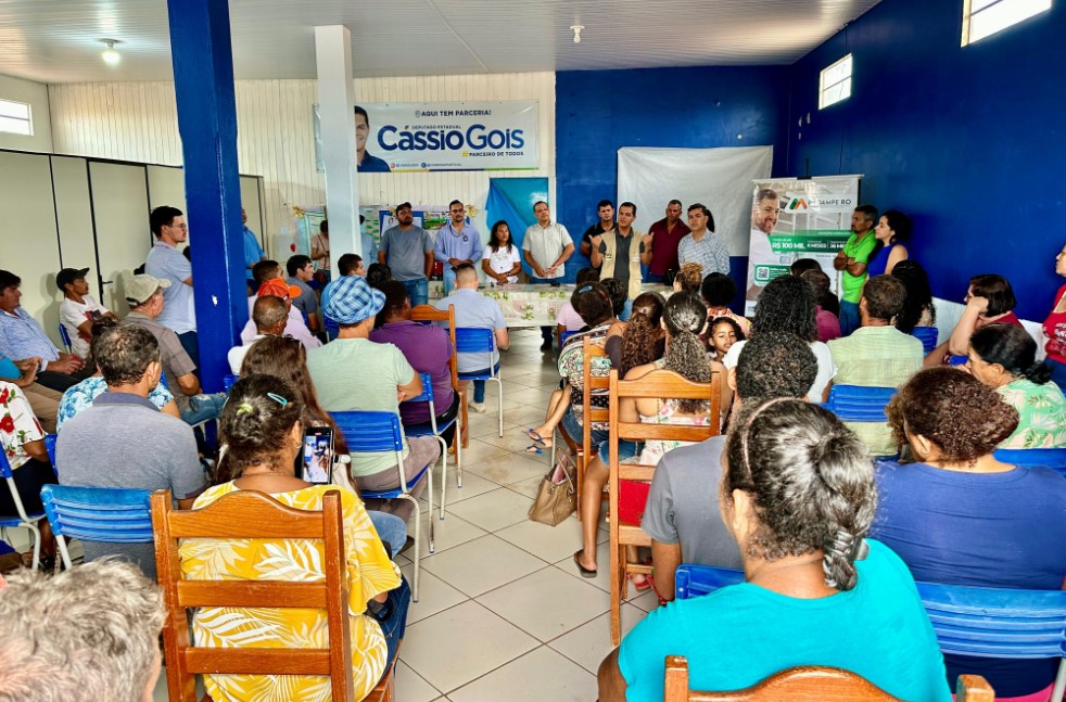 CÁSSIO GOIS: Deputado injeta 100 mil reais em PAA que atenderá a agricultura e educação em Parecis