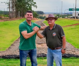 BRAGUIN: Candidato reforça parceria com Aparecido Donadoni em Vilhena
