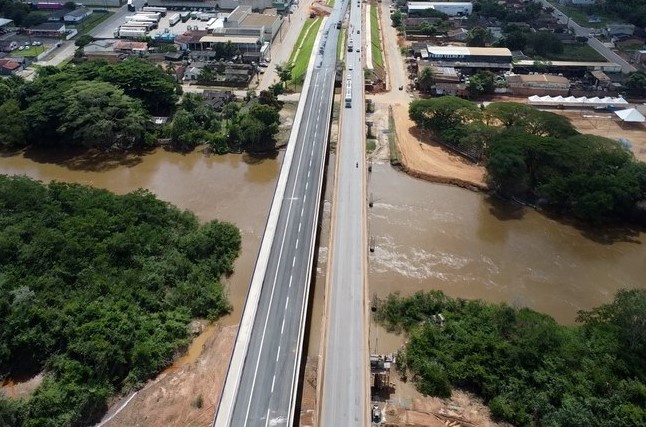 MOBILIDADE: DNIT libera ao tráfego trecho duplicado da BR-364 e ponte sobre o Rio Jaru