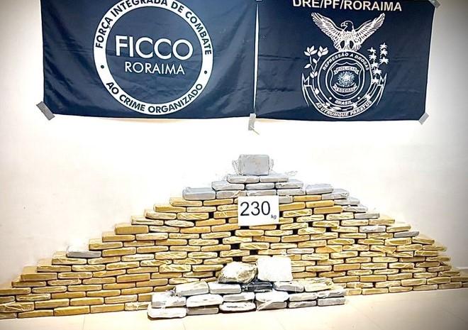 AÇÃO: FICCO/RR prende 3 pessoas com 230 kg de drogas