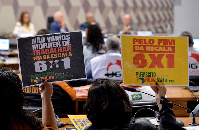 AGORA VAI!: Senado encaminha PEC que acaba com escala 6x1 para análise da CCJ