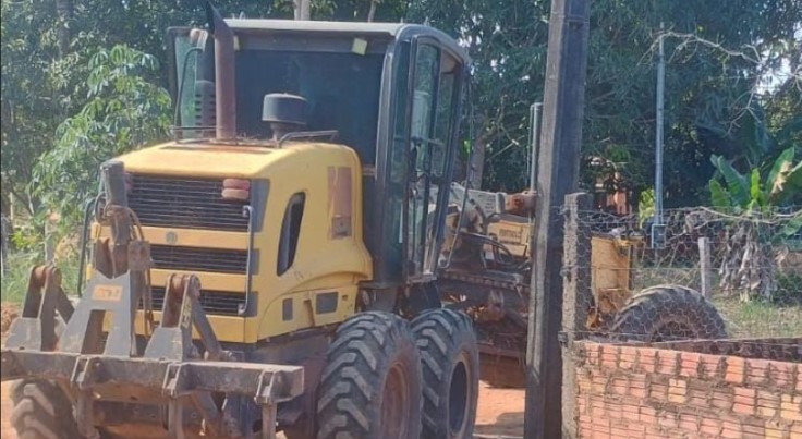 JUNIOR QUEIROZ: Prefeitura inicia recuperação de estradas no Assentamento ASPOABRA