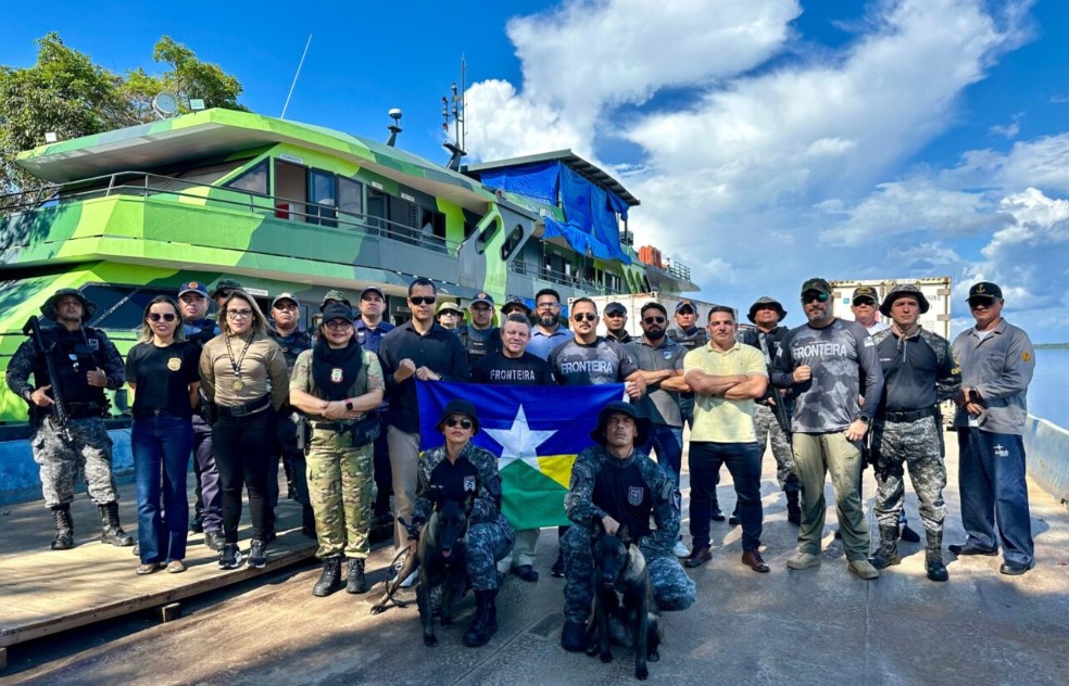 NO AMAZONAS: Comitiva da Segurança Pública de RO reforça integração das ações de combate a crimes