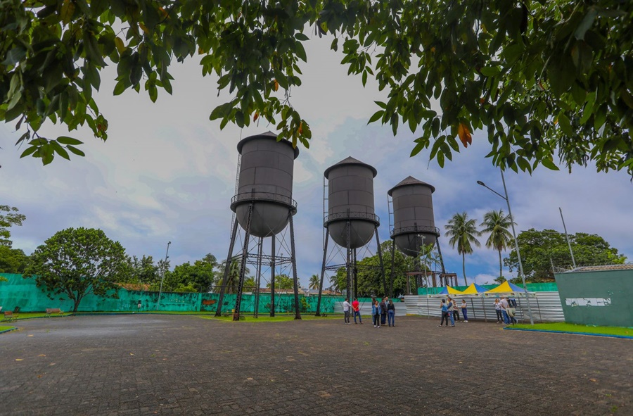 PRIMEIRA FASE: Reforma da Praça das Três Caixas d'Água será inaugurada nesta terça-feira (16)