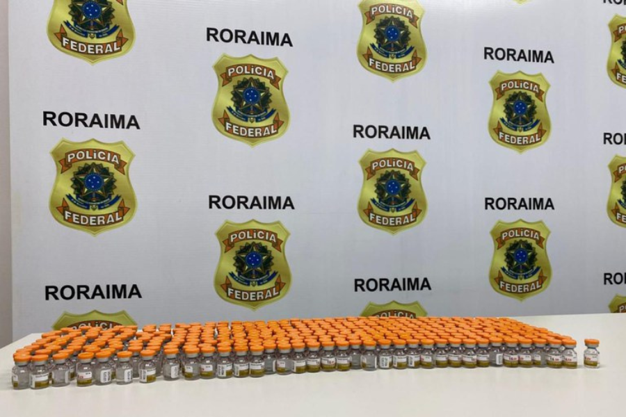 EM RORAIMA: PF apreende 351 ampolas de medicamento importado no aeroporto