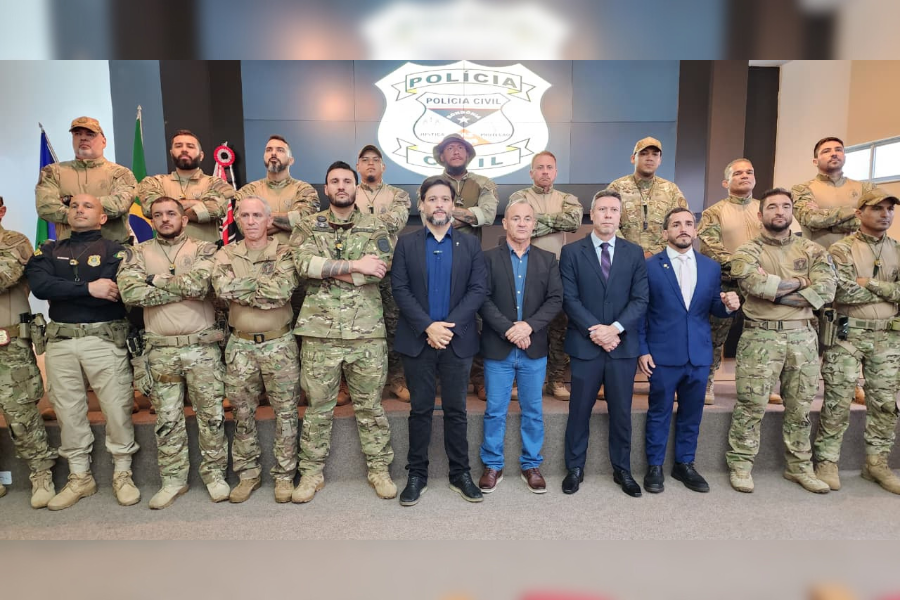 OPERAÇÕES POLICIAIS: Delegado Camargo destina R$ 200 mil para capacitação de policiais civis 