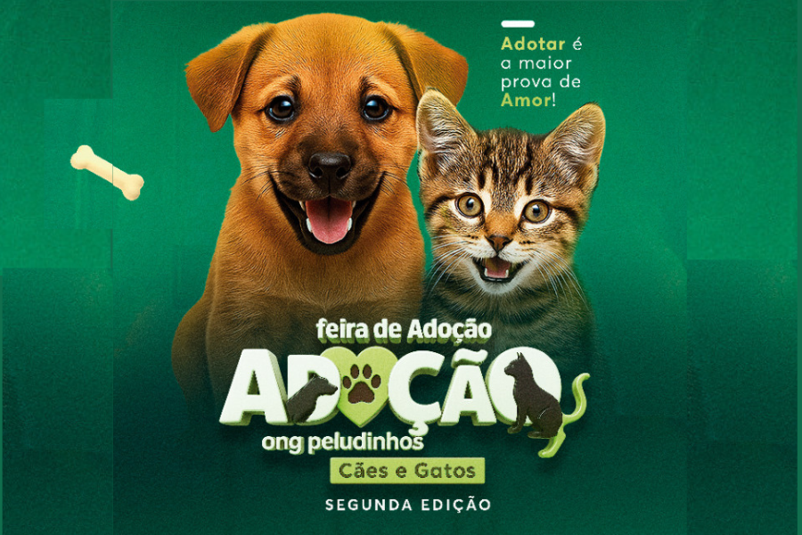 BUSQUE O SEU: Feira de adoção terá nova edição no Porto Velho Shopping