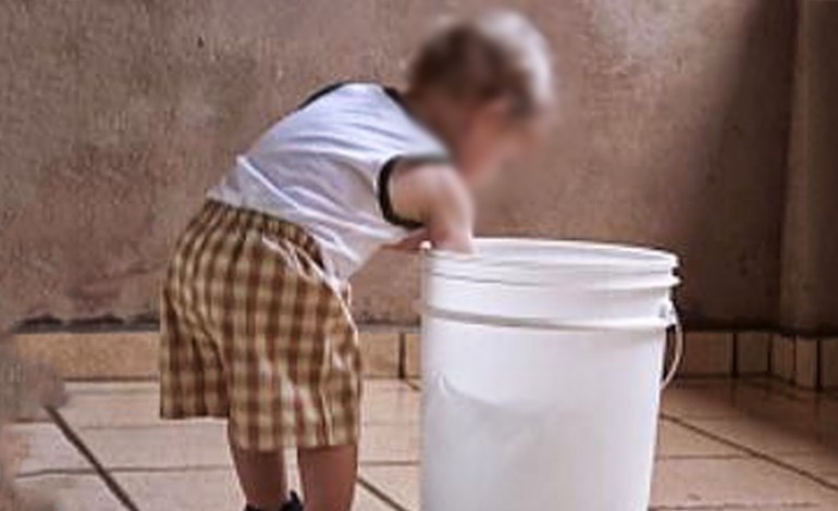 TRAGÉDIA: Criança de um ano morre afogada dentro de balde em RO