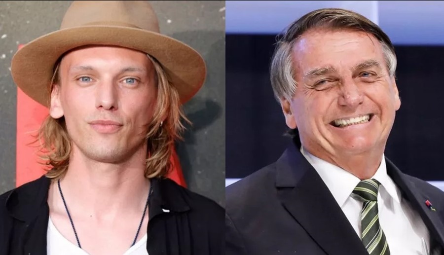 STRANGER THINGS: Jamie Campbell, o Vecna, chama Bolsonaro de 'um completo escroto'