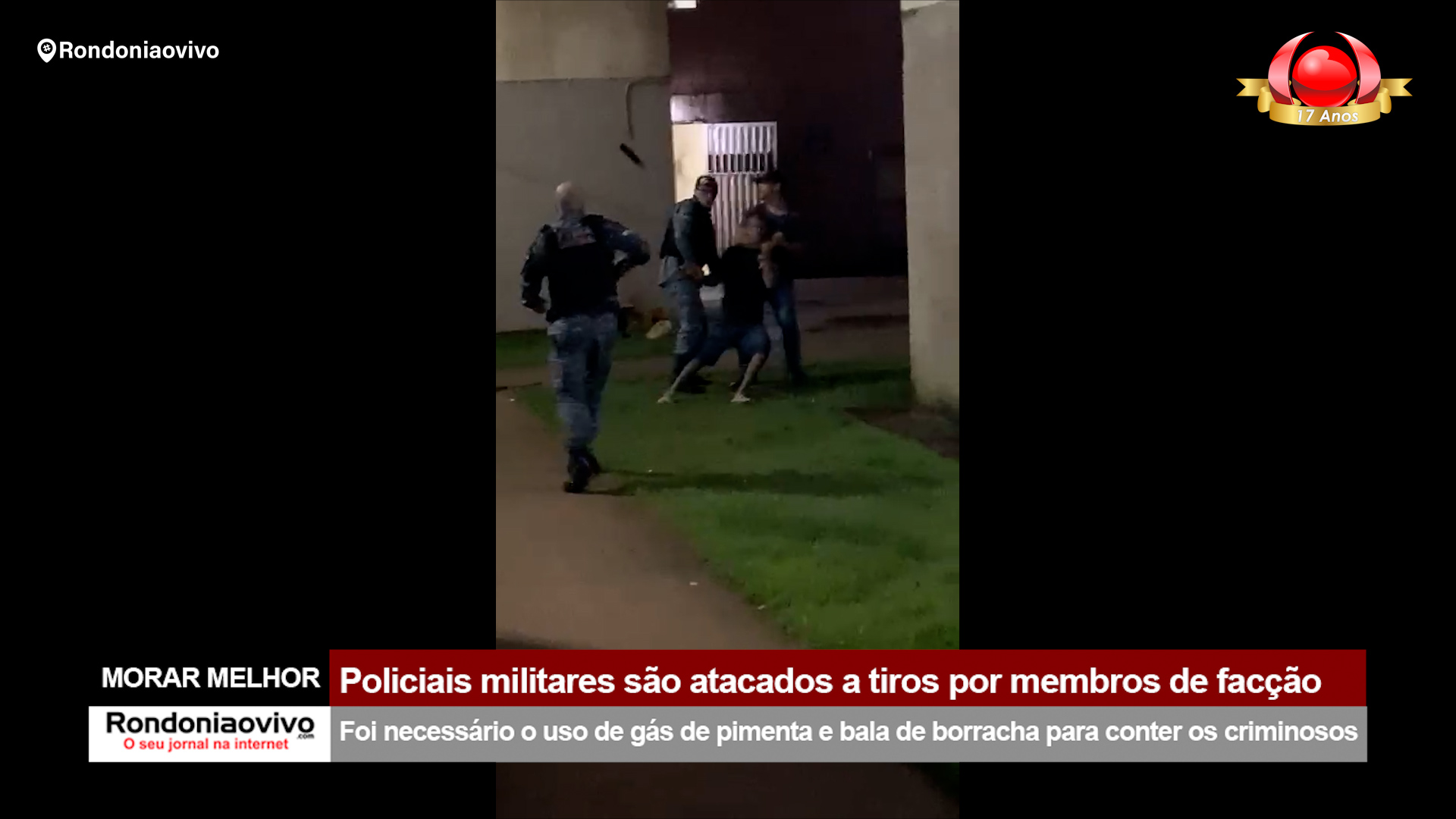 MORAR MELHOR: Policiais militares são atacados a tiros por membros de facção