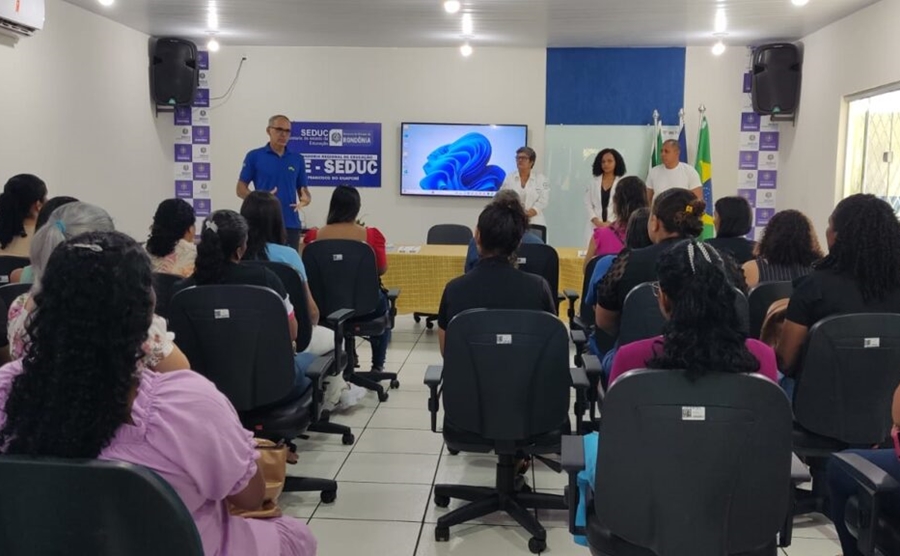 MERENDA ESCOLAR: Técnicos de escolas recebem capacitação em manipulação de alimentos
