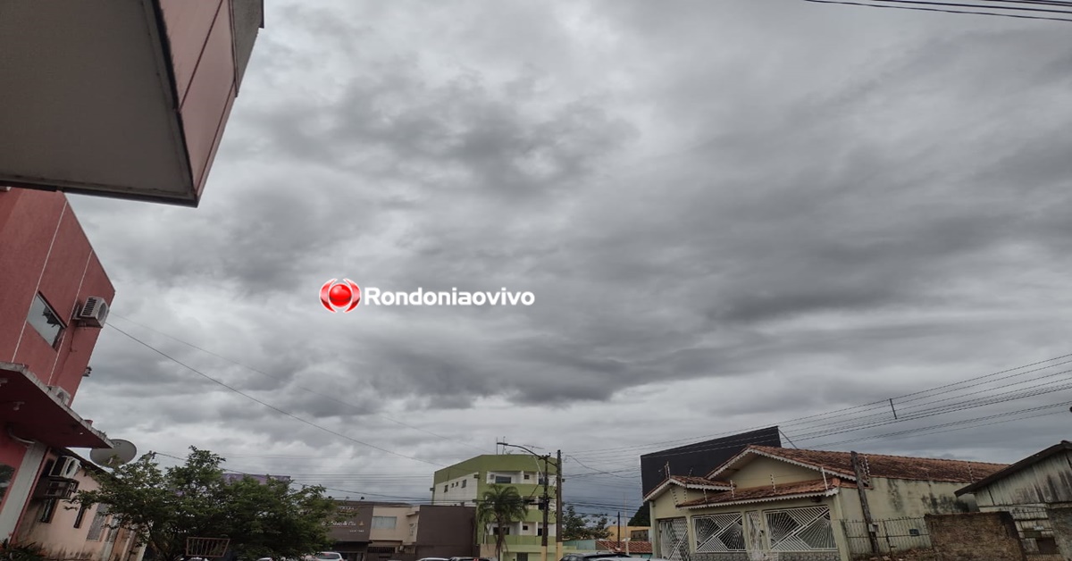 PREVISÃO: Domingo (23) de Rondônia será nublado com chance de chuva, inclusive em Vilhena