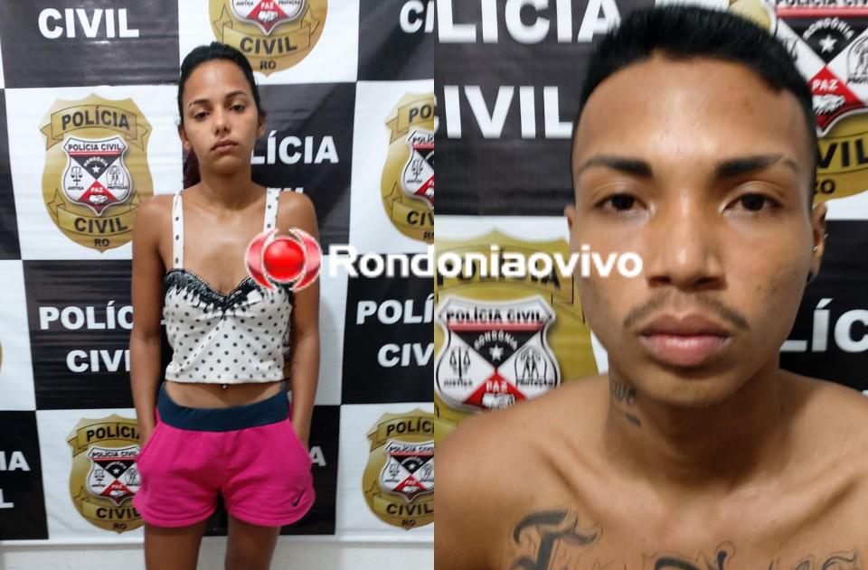ATUALIZADA: Polícia prende casal acusado de matar homem e deixar mulher ferida
