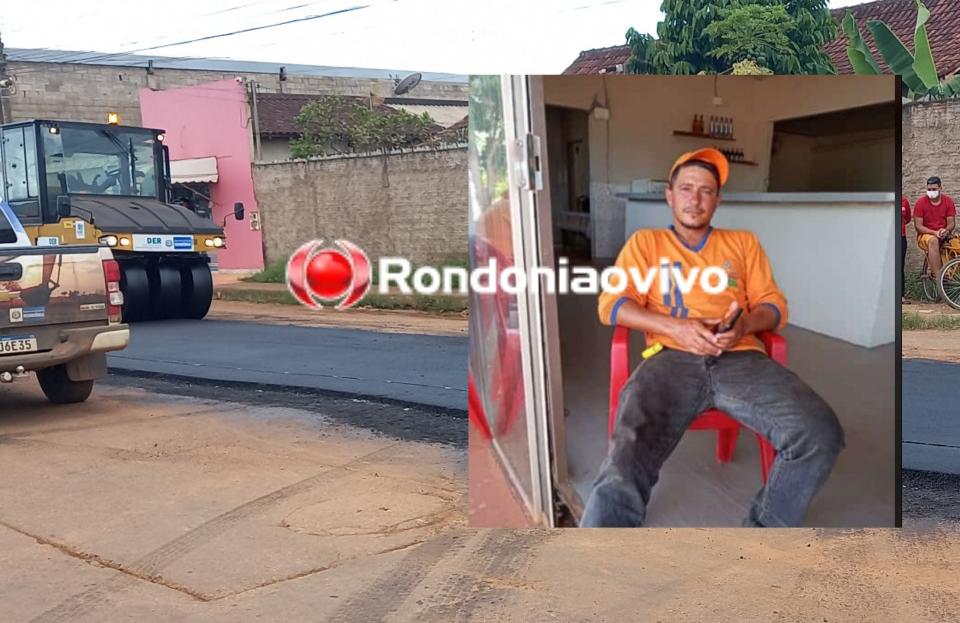 FATAL: Identificado servidor do DER que morreu atropelado por rolo compactador