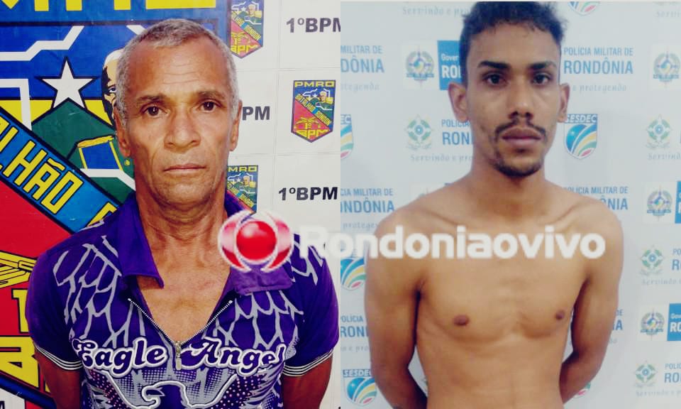 BAR ANACONDAS: Vovô do tráfico e comparsa são presos com várias porções de cocaína