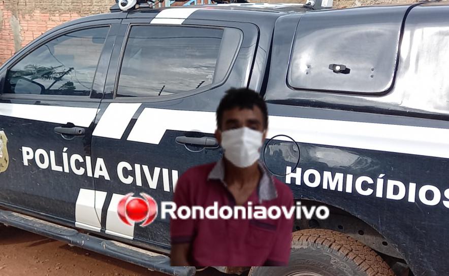 CAPTURADO: Homicídios prende homem acusado de assassinato brutal