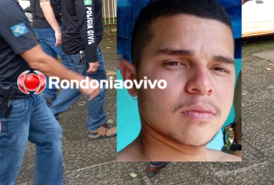 QUATRO DISPAROS: Homicídios prende acusado de matar jovem por ciúmes de mulher