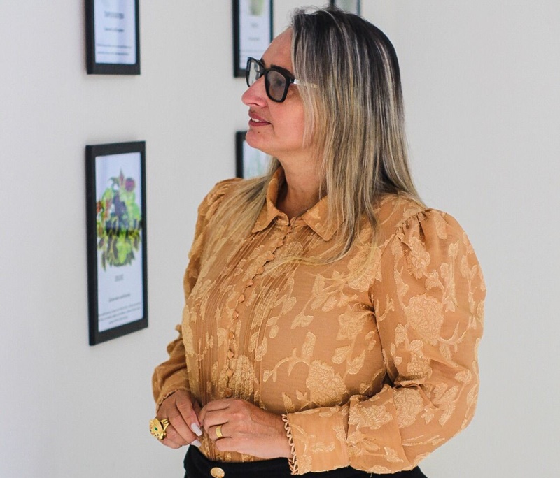 INAUGURAÇÃO: Márcia Socorristas visitou o Orquidário no Parque Natural de Porto Velho