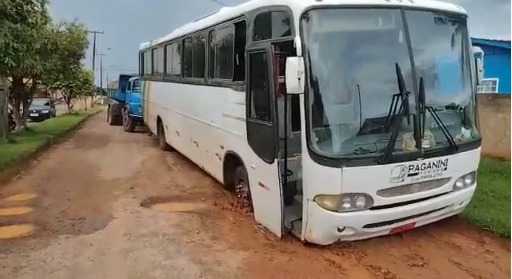 DESCASO: Moradores dizem que Mirante da Serra está tomada por buracos