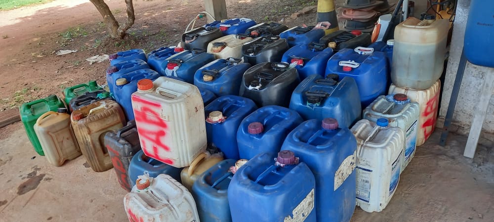 HORUS: Operação da PM prende trio em RO com 2 mil litros de combustível da Bolívia