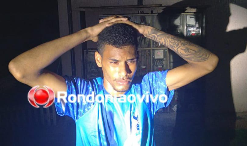 NA HORA: Membro de facção é preso com escopeta quando ia assaltar