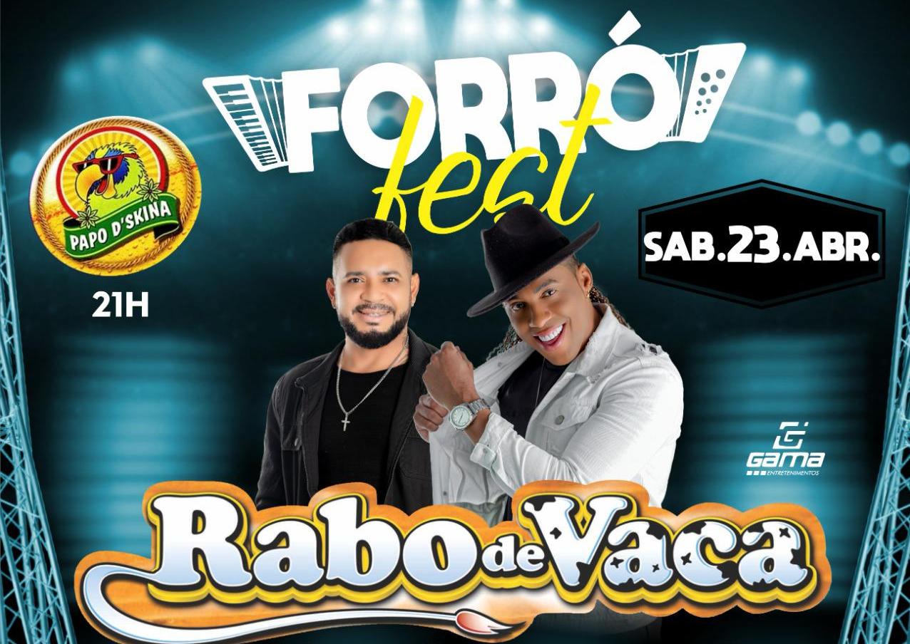 Confira os sorteados para o show da banda 'Rabo de Vaca'