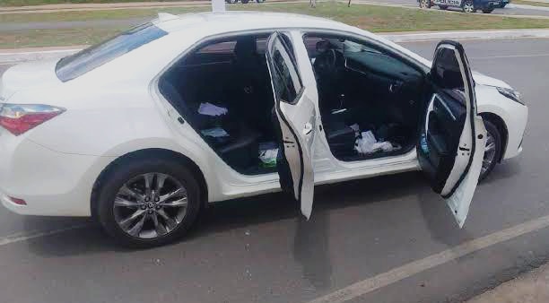 APÓS SEQUESTRO: Perseguição envolvendo PM e PRF resulta em ladrões de Corolla presos