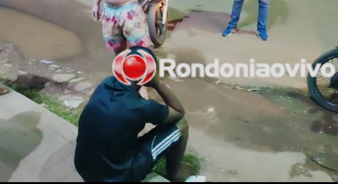 CAPTURADO: Adolescente criminoso é detido pela população após cometer assalto