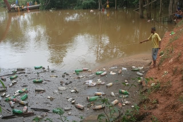 NATUREZA: Fecauber faz mutirão de limpeza do Igarapé Bate-Estacas em PVH