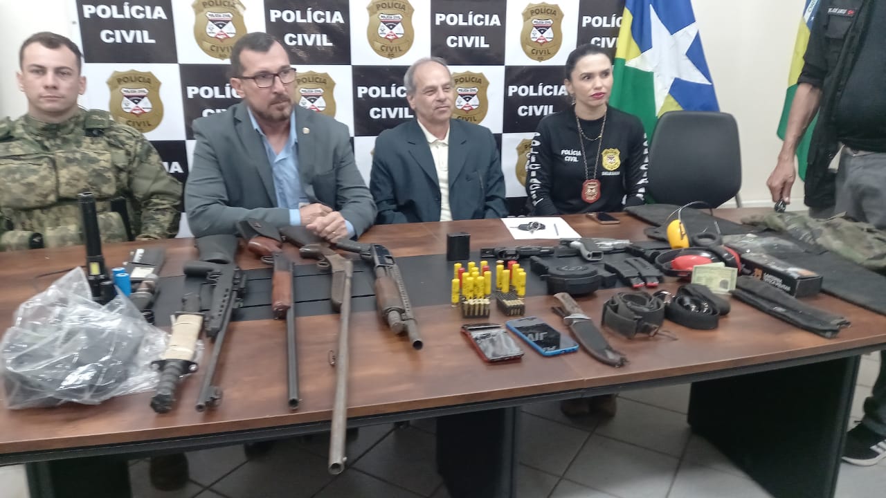 COLETIVA: Sete criminosos são presos durante operação deflagrada pela Homicídios