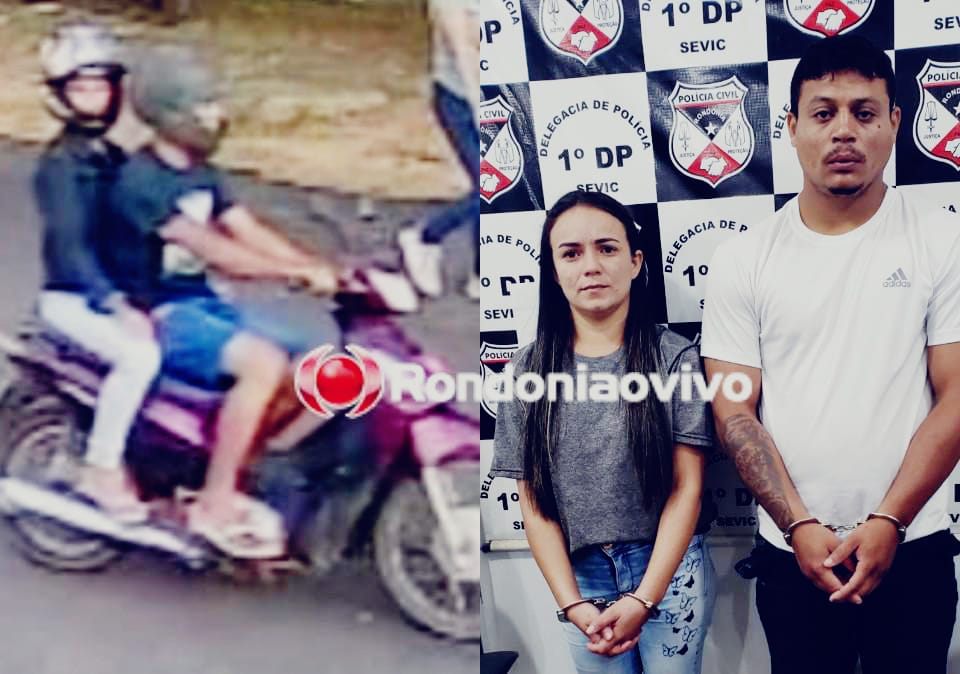 ROUBOS A MULHERES: Sevic do 1°DP prende casal que vinha aterrorizando a região do CPA