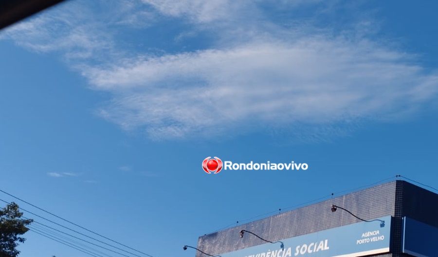  PREVISÃO DO TEMPO: Domingo (03) será ensolarado e sem previsão de chuvas em RO