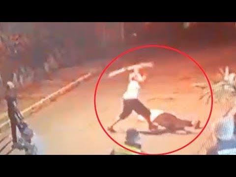 ABSURDO: Idoso é hospitalizado após ser agredido a pauladas pelo filho por causa do neto