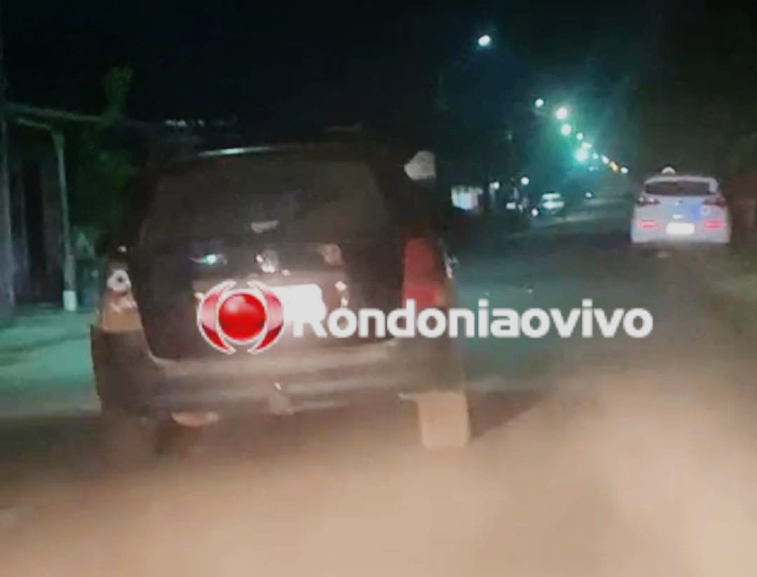 PERSEGUIÇÃO: Vídeo mostra motorista bêbado em fuga após atropelar motoboy