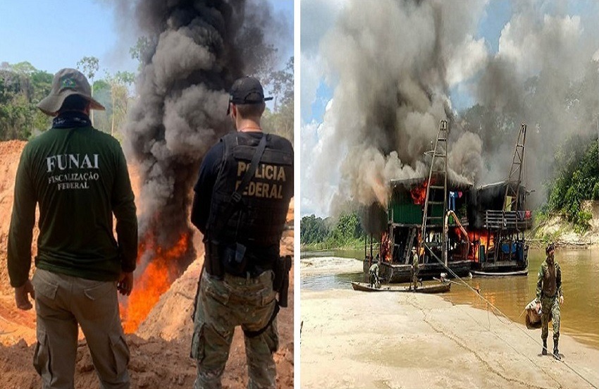 OPINIÃO: Enquete quer saber se equipamentos usados em exploração ilegal devem ser destruídos