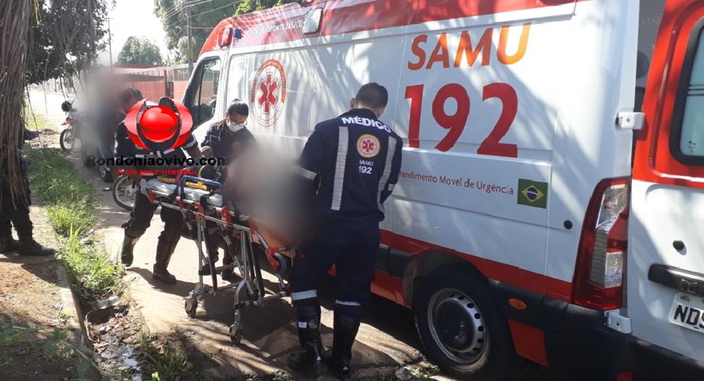 GRAVÍSSIMO: Vítima vai parar na UTI após levar golpes de facão do ex-marido da atual mulher