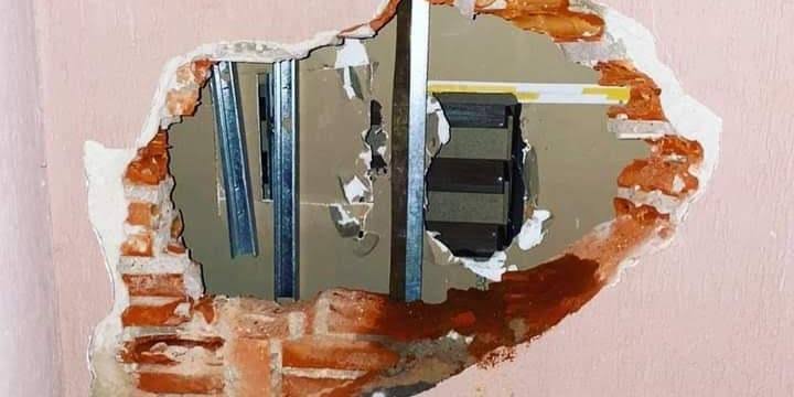 BURACO NA PAREDE: Bandidos ousados invadem loja Rondobras na região Central