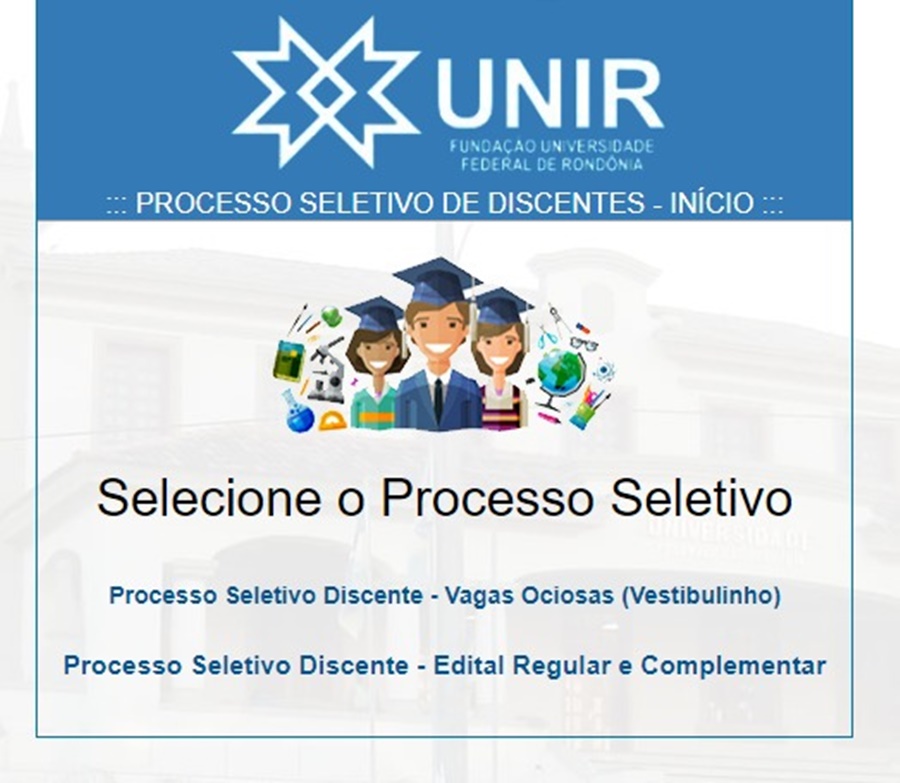 SELEÇÃO: Interessados em vagas na Unir reclamam que não conseguem fazer inscrição