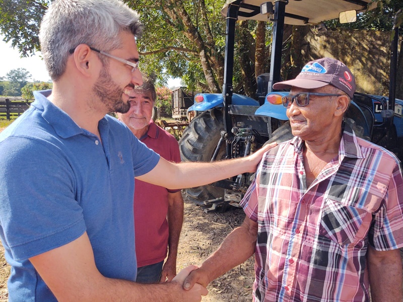 APOIO: Wiveslando Neiva quer fortalecer investimentos para produtor rural 
