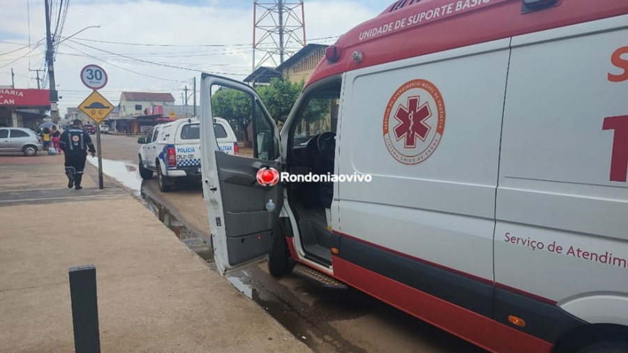 ATENTADO: Homem é esfaqueado por mulher em praça de Porto Velho 