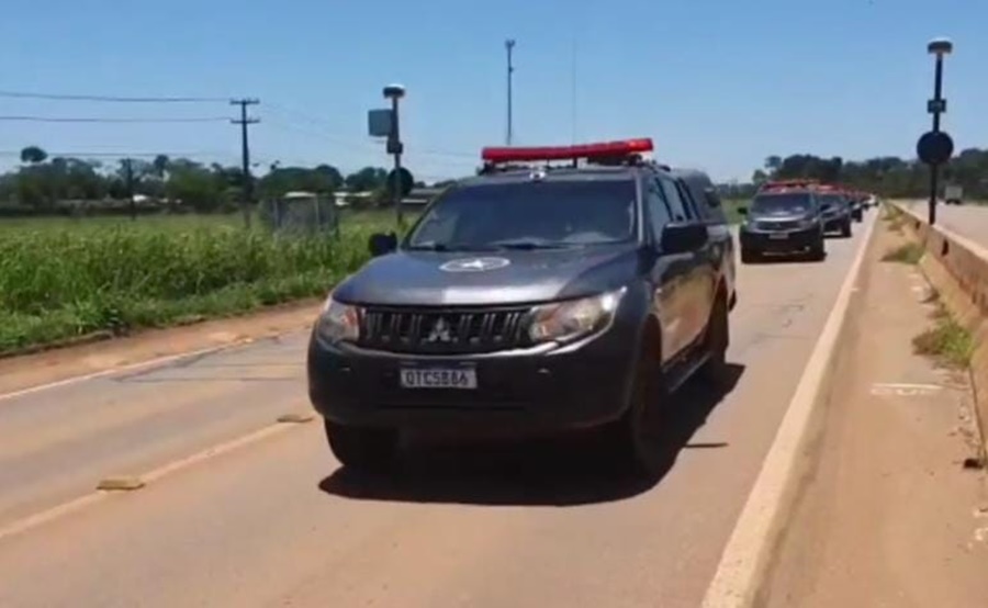 FIM DOS BLOQUEIOS: Confira vídeo do aparato das forças de segurança pública na BR-364