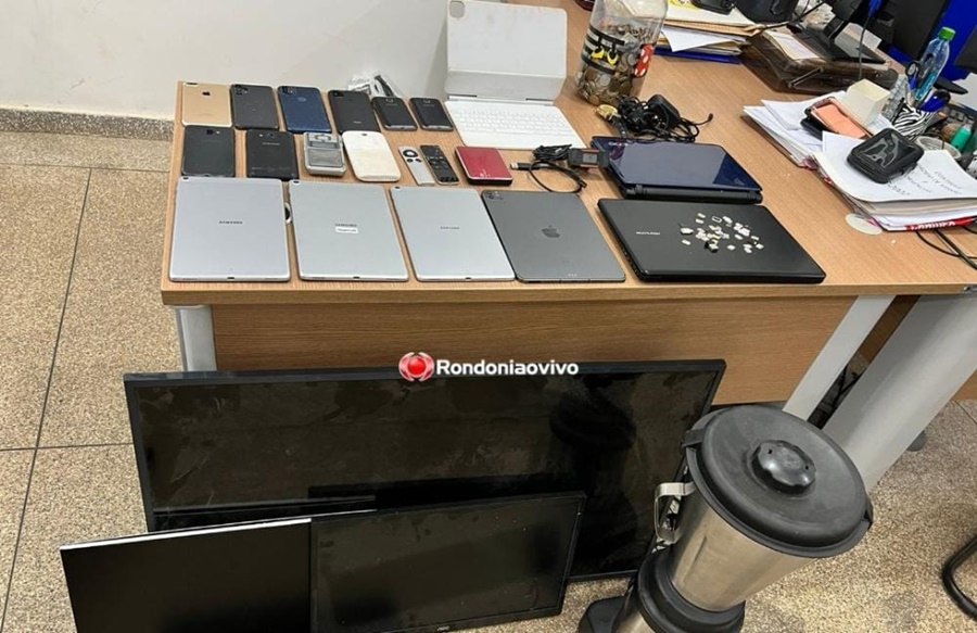 SEVIC DO 1°DP: Acusado é preso pela Polícia Civil com vários objetos roubados