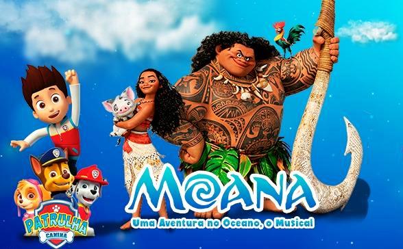 PROMOÇÃO: Confira os ganhadores de ingressos para espetáculos Patrulha Canina e Moana