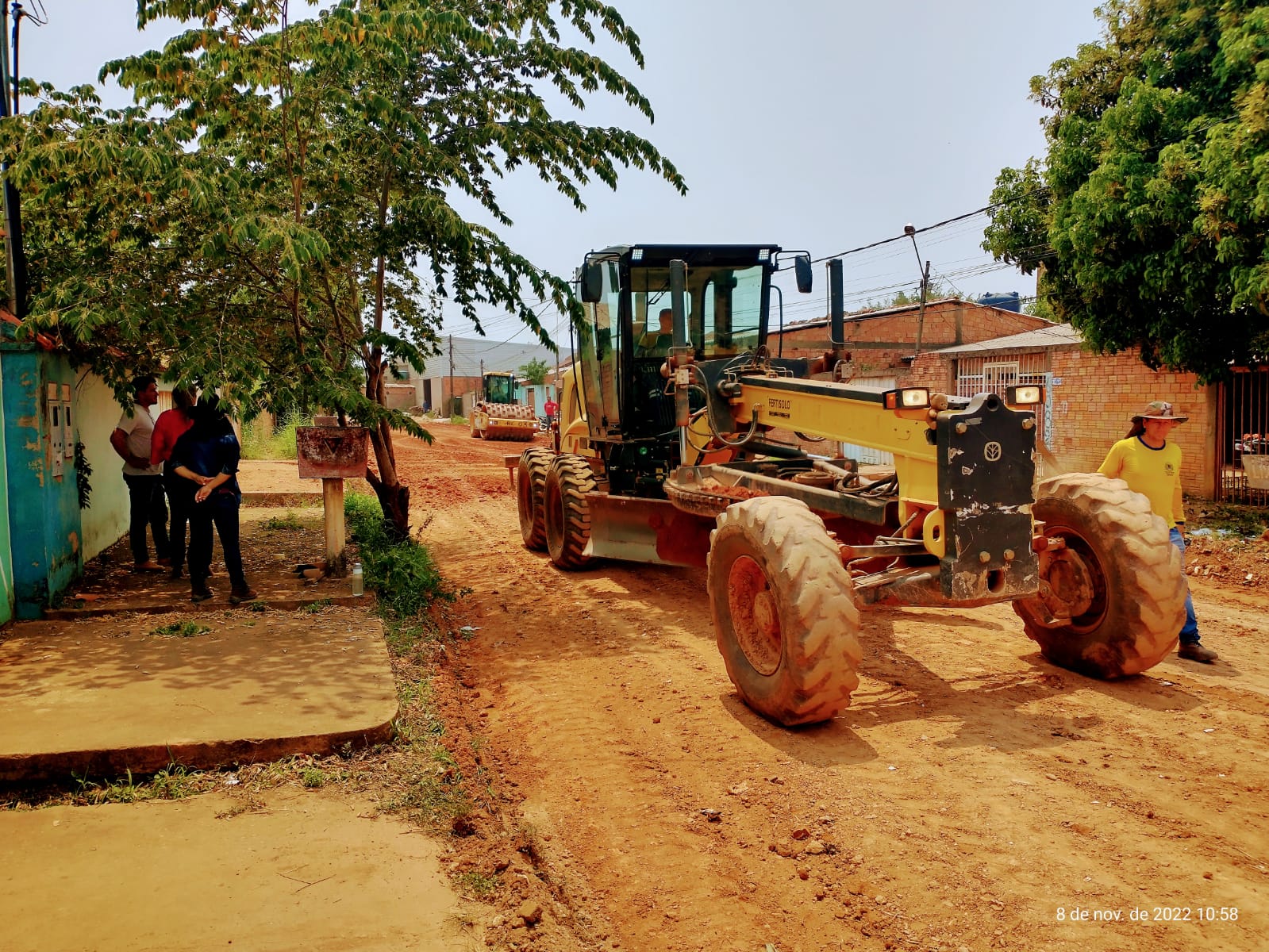 EDWILSON NEGREIROS: Após pedido de vereador, prefeitura da capital patrola e encascalha ruas no Cohab