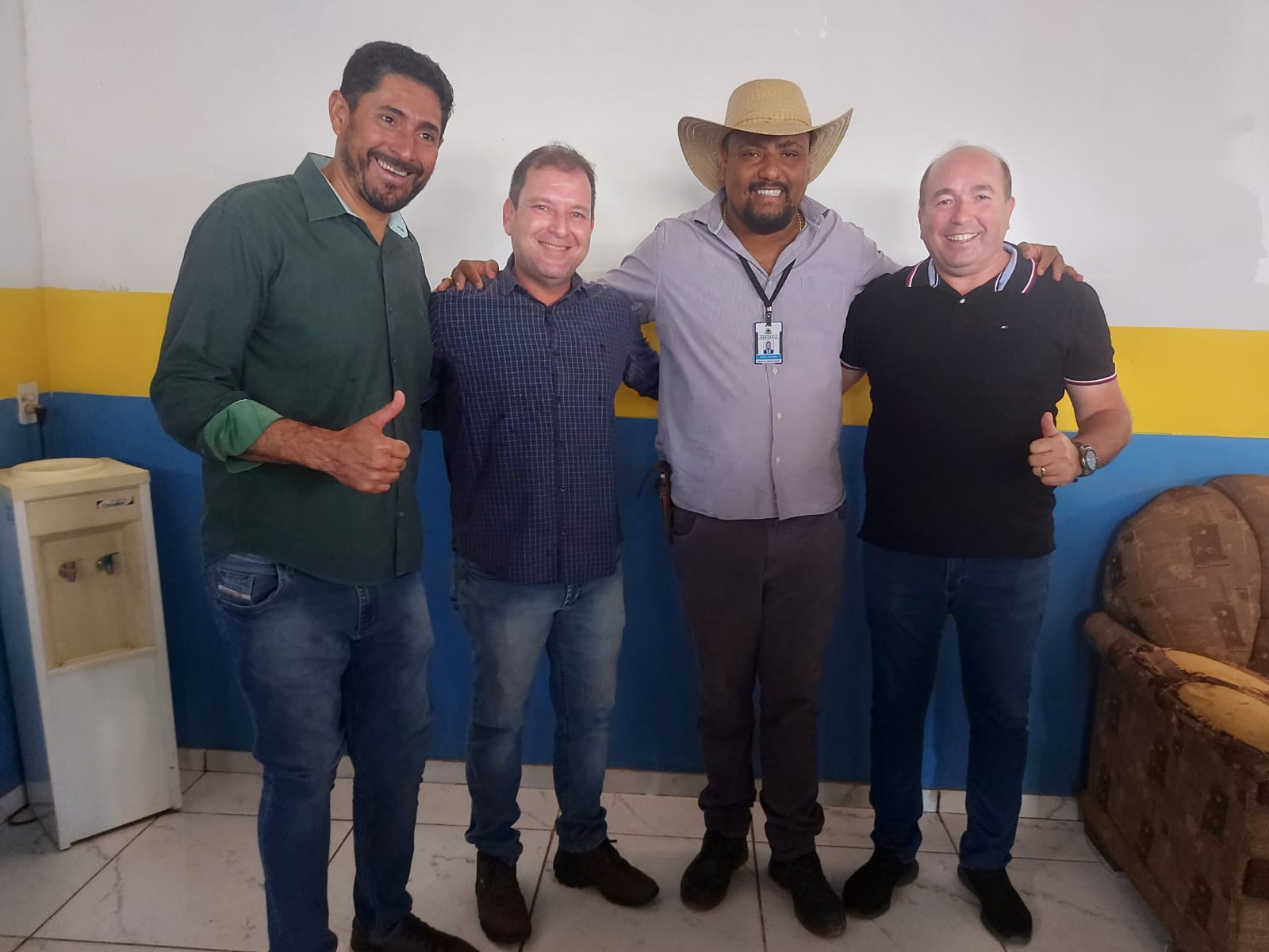 EDWILSON NEGREIROS: Vereador prestigia posse de novo diretor de estradas da Semagric