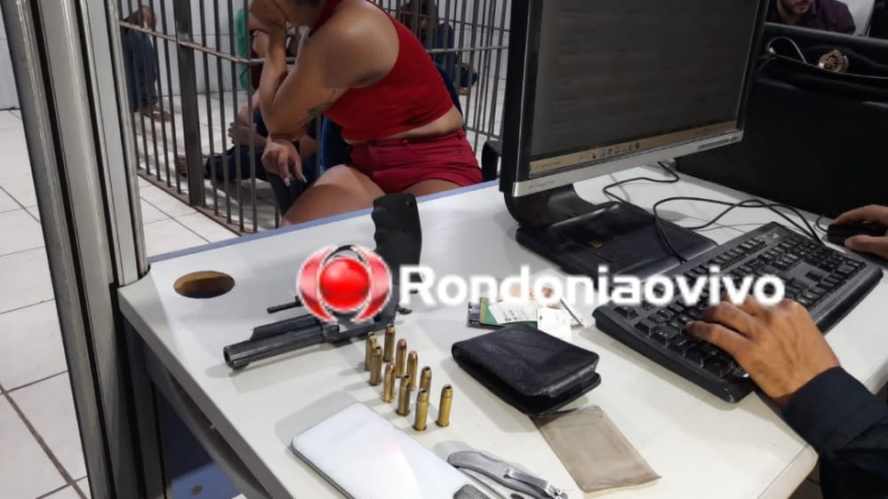 OPERAÇÃO MAXIMUS: Casal membro de grupo criminoso é preso com arma no 'Orgulho'