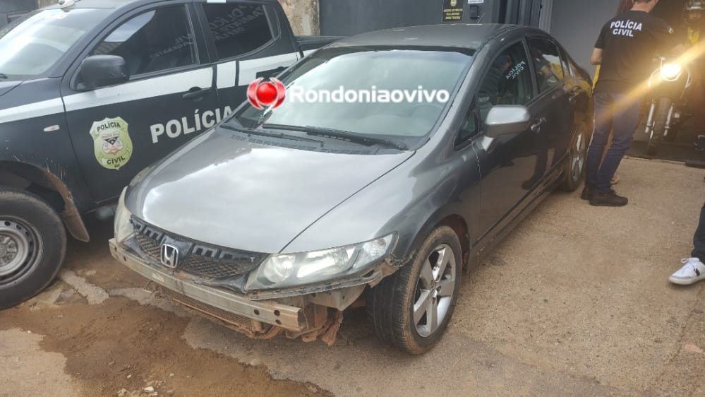 MAIS UM: Homem é preso com Honda Civic roubado de transportadora 