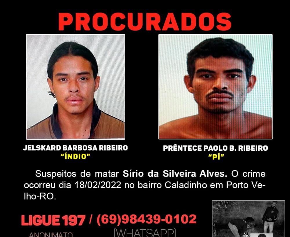 DENUNCIE: Polícia procura por acusados de matar homem a pauladas em subestação da Caerd